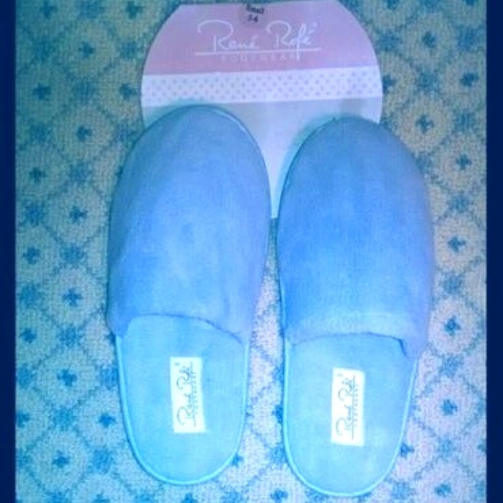 Rene Rofe soft house slippers size small 5/ 6